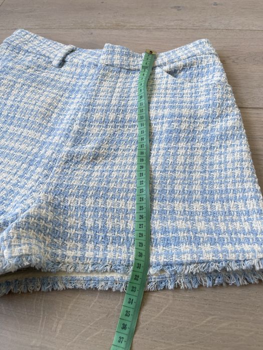 Szorty Zara jak nowe „tweedowe” krótkie spodenki