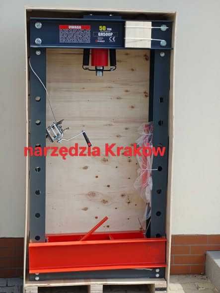 Sprzedam nową prasę hydrauliczną 50T marki Grubber