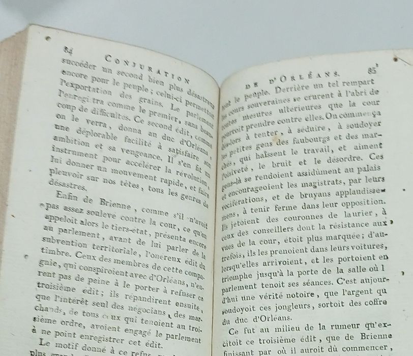 Histoire de la conjuration