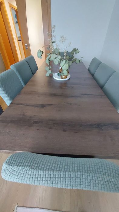 Mesa extensível 8 lugares