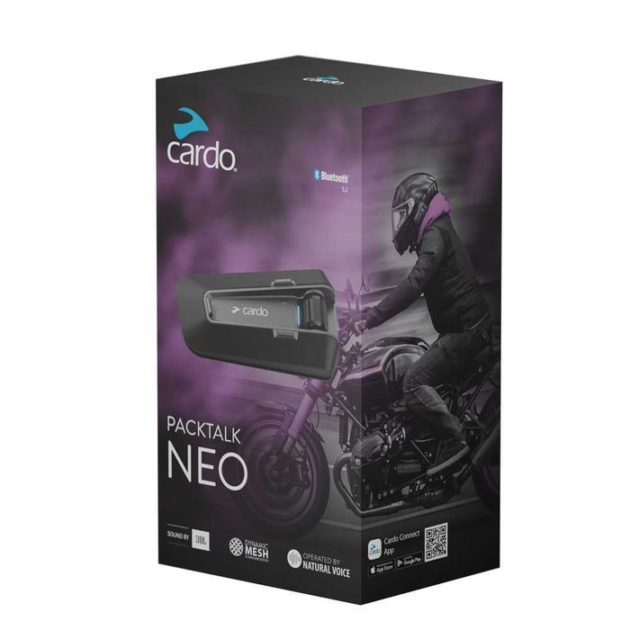 CARDO Packtalk NEO DUO Interkom motocyklowy na dwa kaski