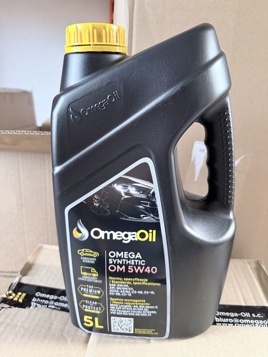 Olej Omega Oil 5W40 10W40 5l