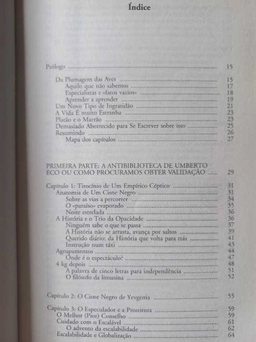 O Cisne Negro; O Impacto do Altamente Improvável - Nassim Nicholas Taleb