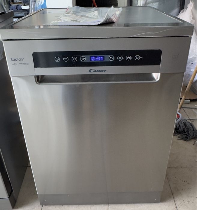 Máquina de Lavar Loiça Candy  CF 5C7F1X 15 Conjuntos (Inox)
