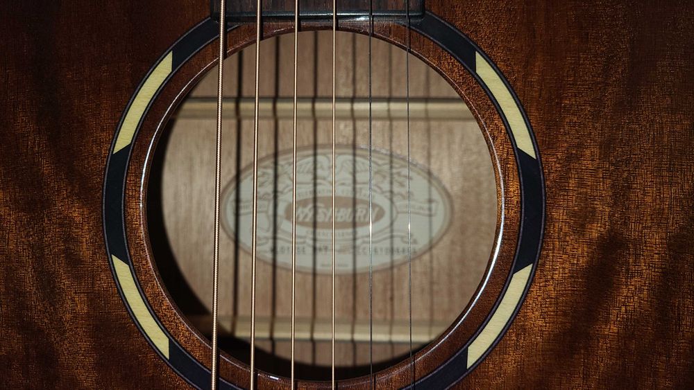 Guitarra acústica Washburn WLO12SE Woodline