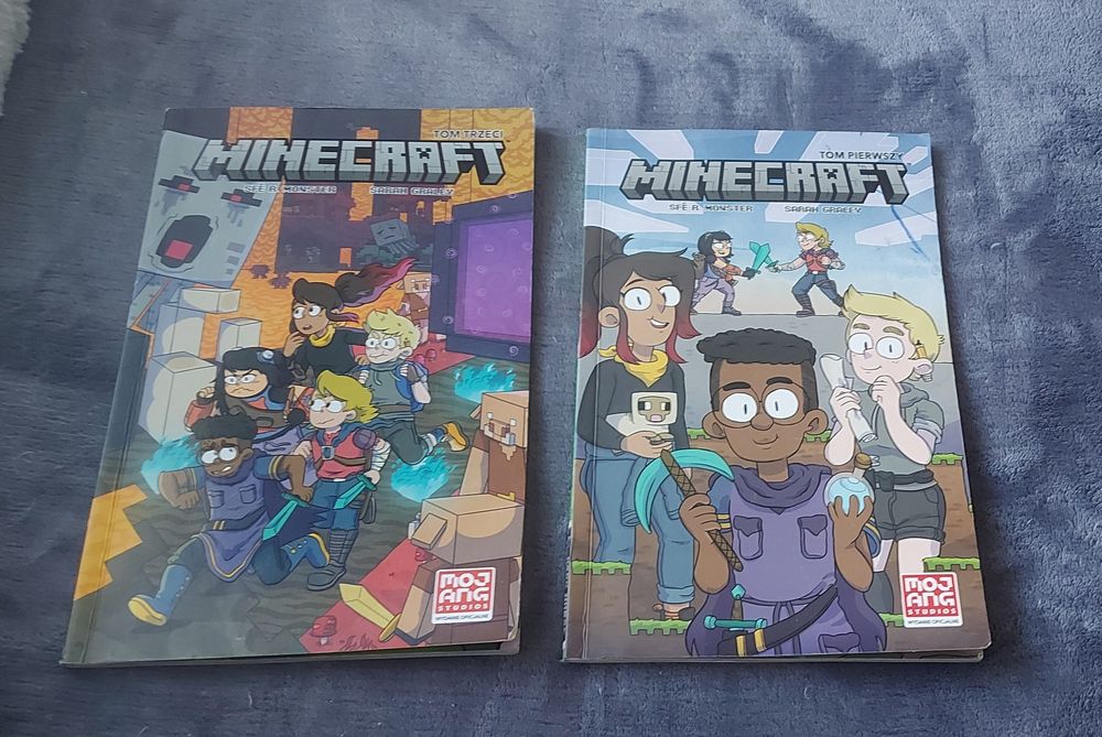 Minecraft komiksy