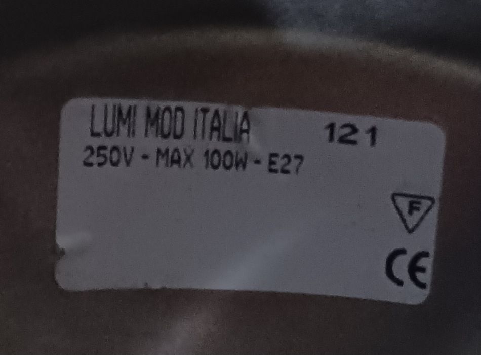 Candeeiro de teto como novo