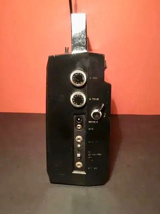 NATIONAL - rádio AM/FM leitor / gravador de cassetes - anos 70