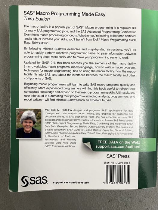 SAS Macro Programming Made Easy, Third Edition – Michele M. Burlew