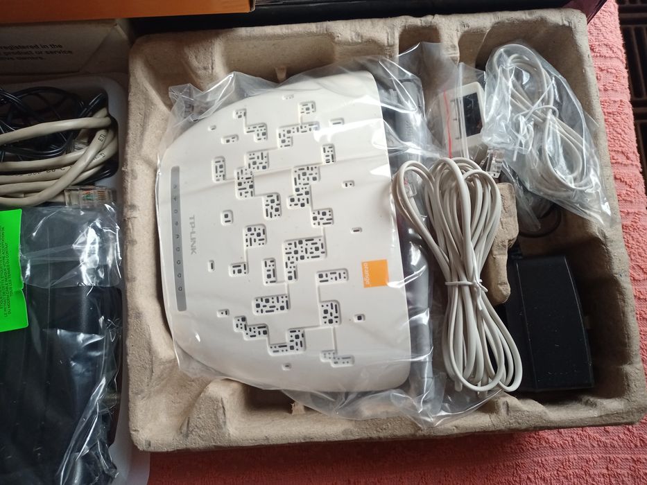 Modem Router wifi kablowy TP-Link Motorola Skype