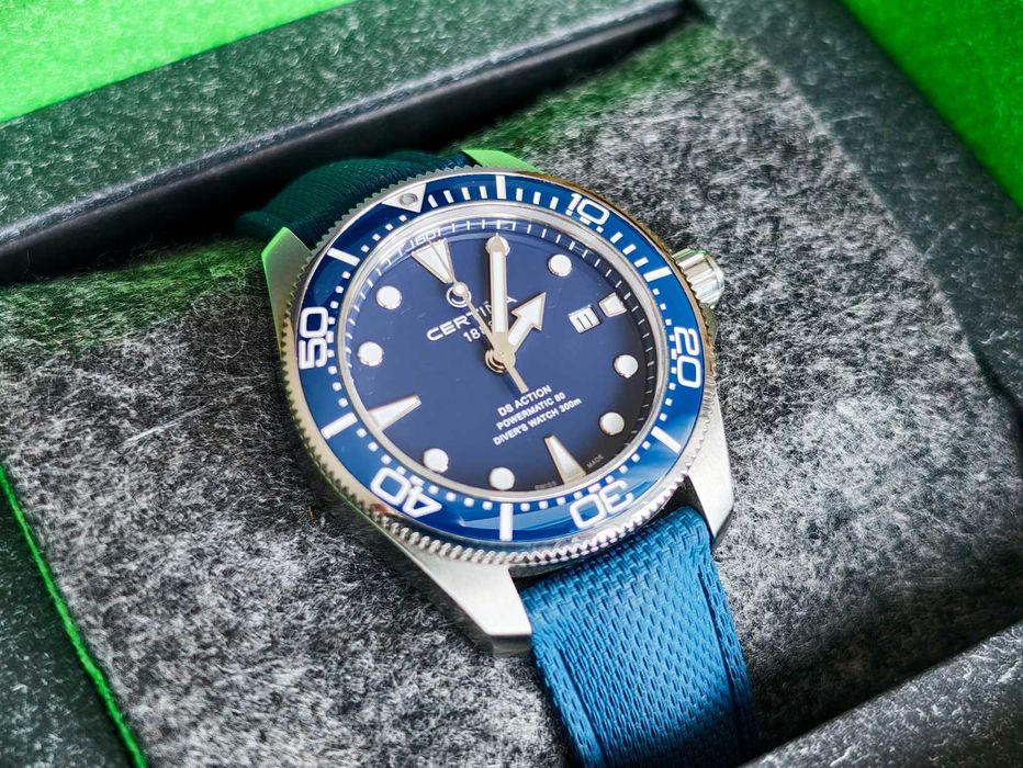 Zegarek Certina DS Powermatic 80, 43 mm, diver