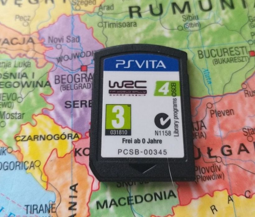Gra Sony ps vita WRC 4 World rally championship