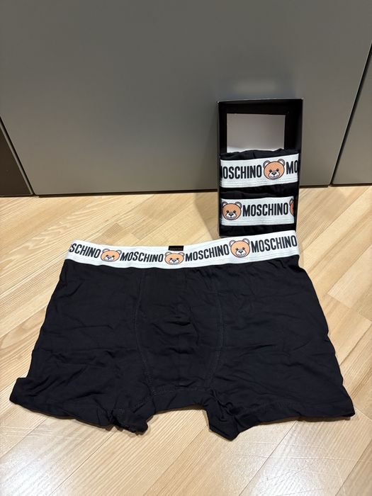 Bokserki Moschino Czarne