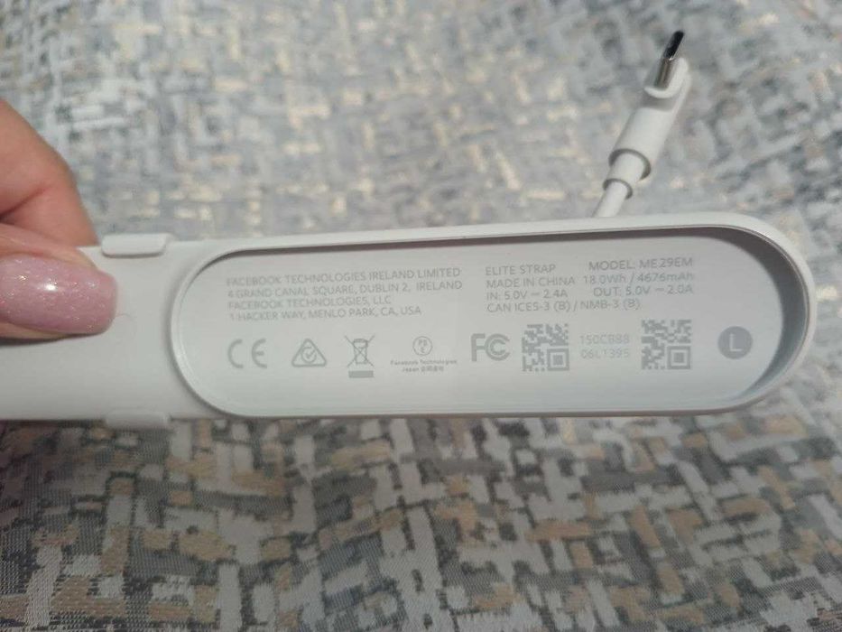 Фирменное оголовье  Meta Elite Strap ME29EM крепление с павербанком