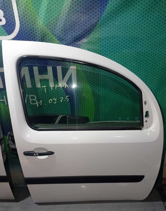 Двері передні здвижні Рено Кенго 2,3 Renault Kangoo 2008-2020 разборка