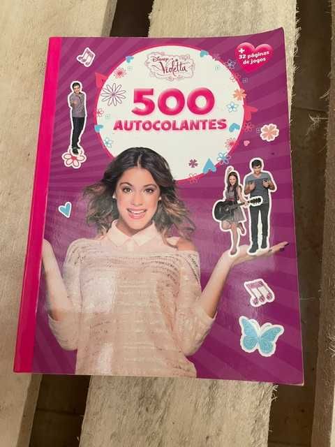 Livro Disney Violetta, 500 autocolantes – Disney Channel