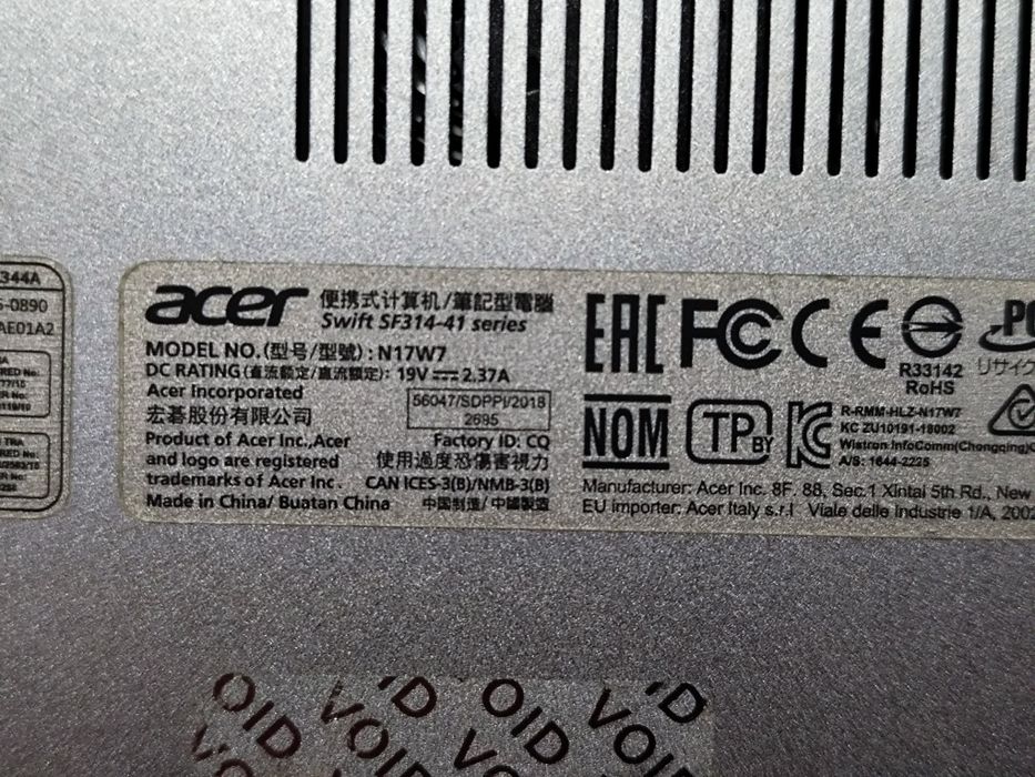 ‼️Ноутбук‼️AcerSwift 3  Ryzen5/12Gb/256SSD