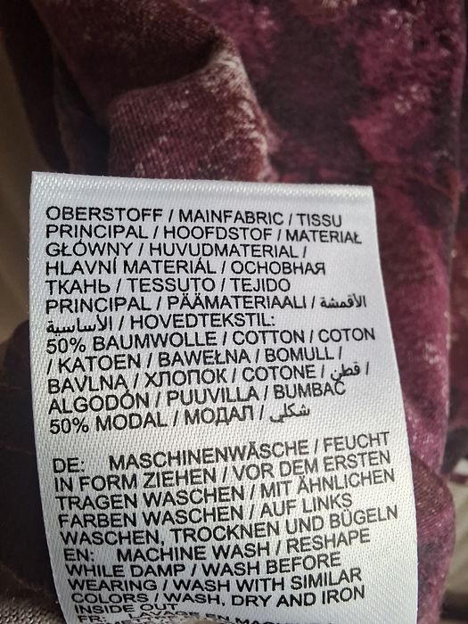 Bluzka z długim rękawem Ulla Popken 54 56 modal bawełna