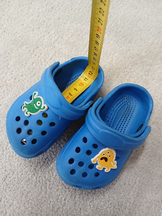 Chodaki klapki crocsy rozmiar 20 wkładka 12cm
