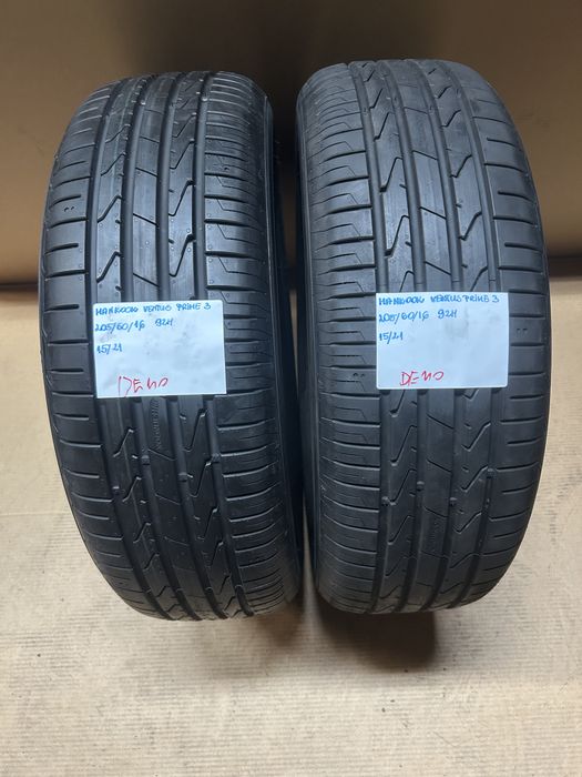 2x 205/60R16 92H HANKOOK VENTUS PRIME 3 opona letnia DEMO