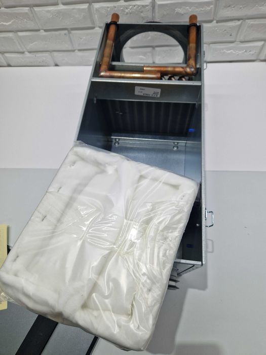 Нагреватель канальный водяной с фильтром Systemair VBF 200