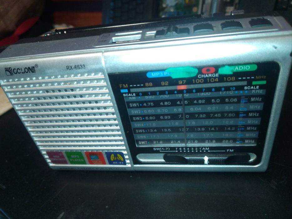 Радіо з акб(нокіа) golon rx-6633, mp3,usb