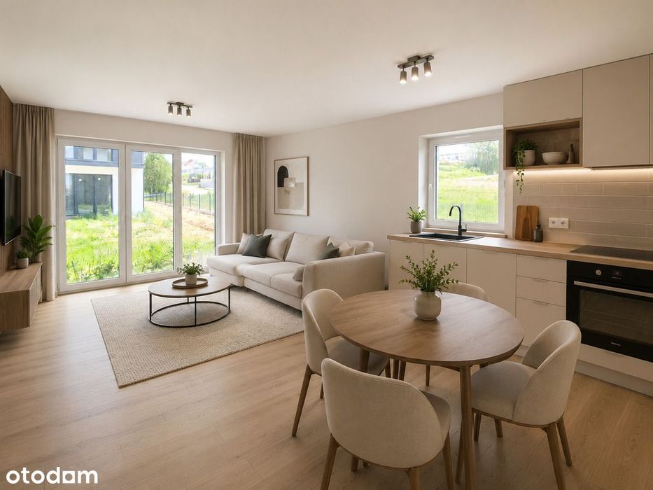 Szybki termin oddania/Narożny ogród 80m2/Duży salon 24m2