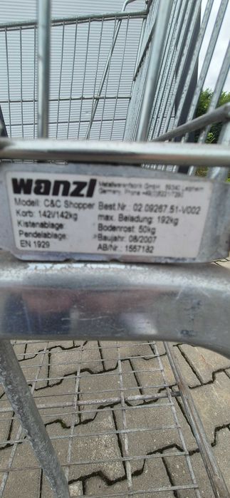 Wózek sklepowy cc shopper