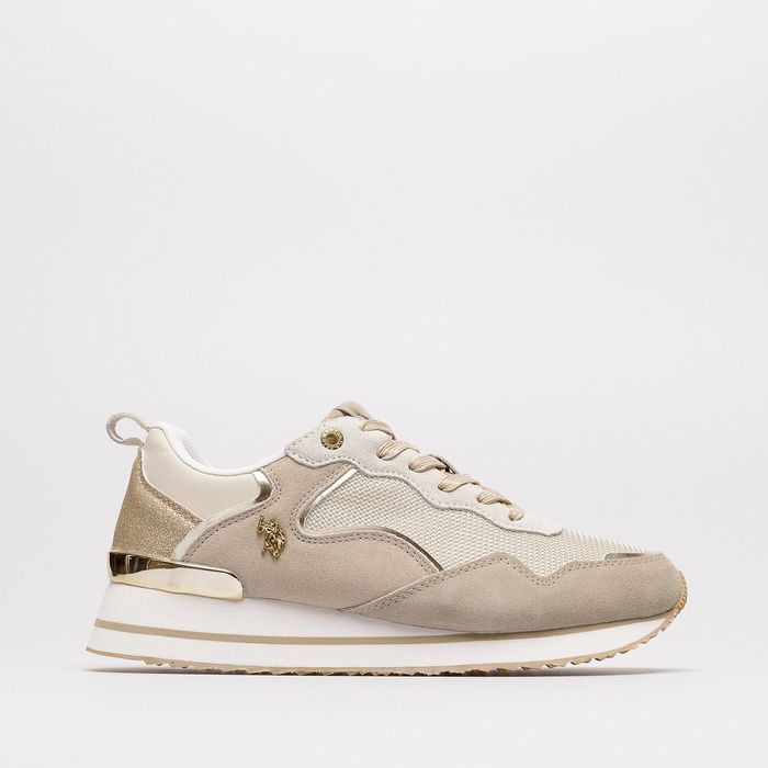 Sneakersy niskie beżowe U.S. Polo Assn. 38