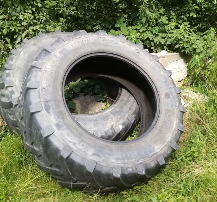 Opony Cultor 520x70 R38 radialne, dętki R38