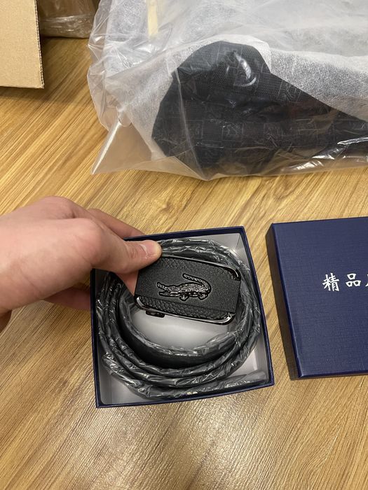 Купити ремінь Lacoste, подарунковий набір, ремень лакоста, лакосте, ре