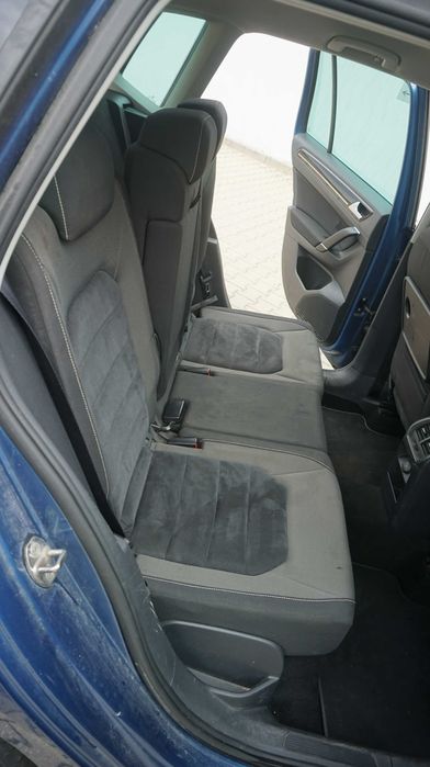 Volkswagen Golf Sportsvan kanapa tylna kompletna Alcantara
