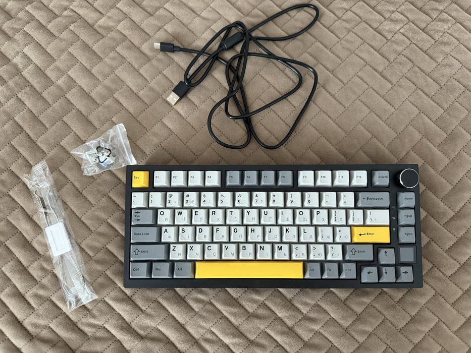 Клавіатура Ajazz AK820 Pro Flying Fish RGB Black UA
