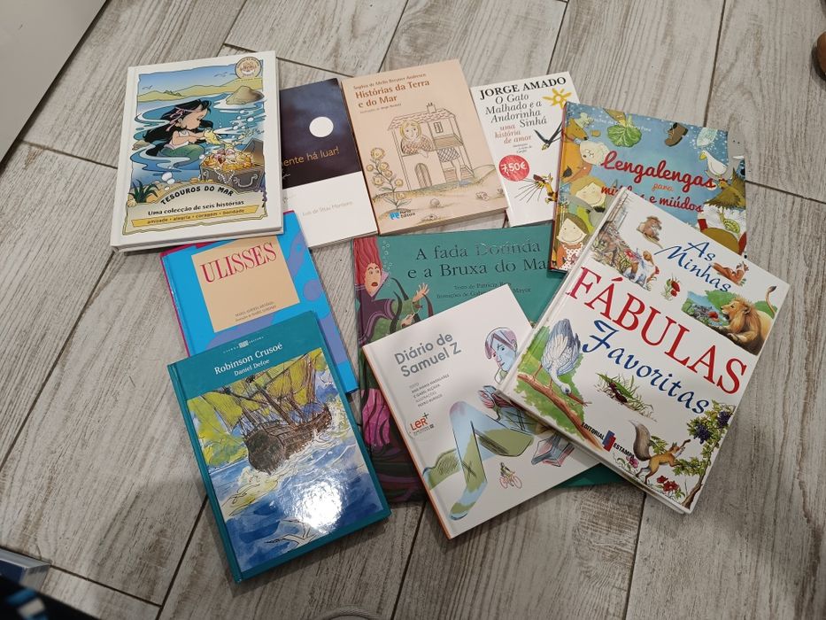 10 livros do plano nacional de leitura 1°e 2°ciclo