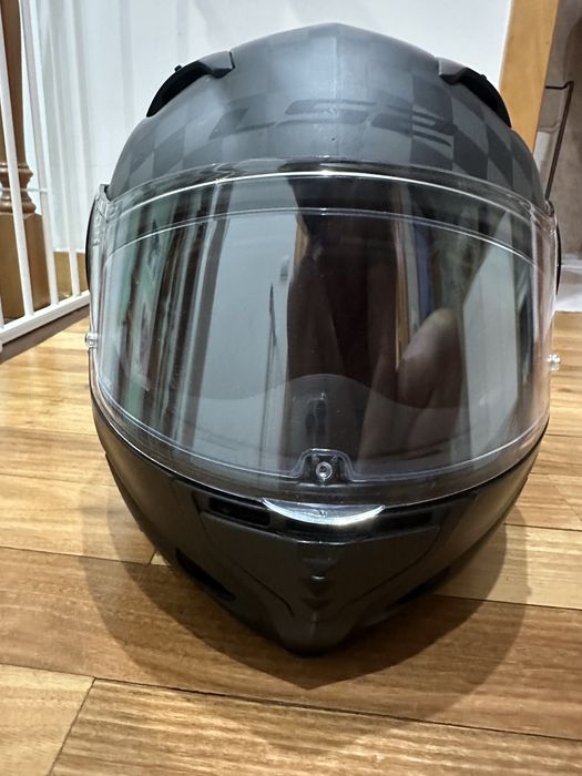 Capacete Modular LS2 FF313 Vortex Solid Matte Carbon