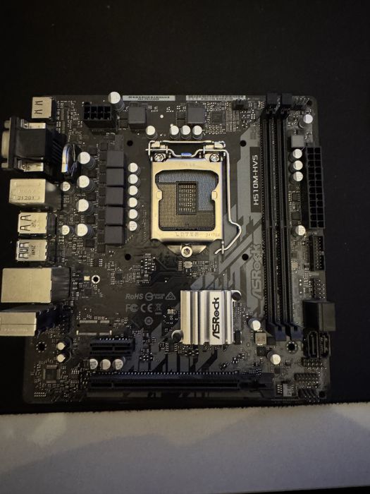 Plyta glowna Asrock h510m-hvs procesor i3 10100f