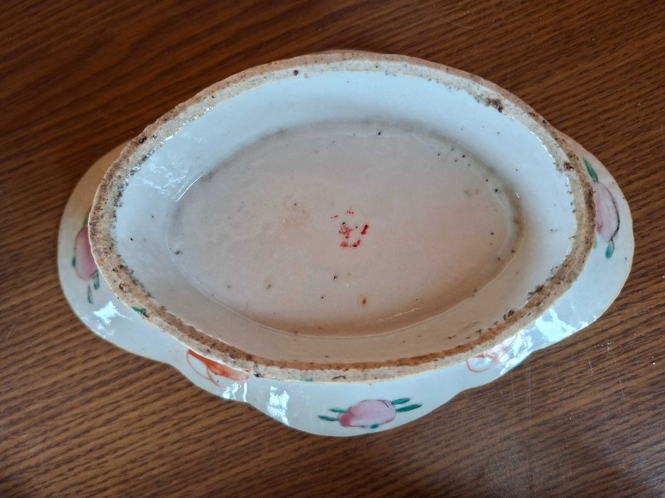 Porcela chinesa antiga - Chinese Porcelain Famille Rose - Late 19th C. Qing