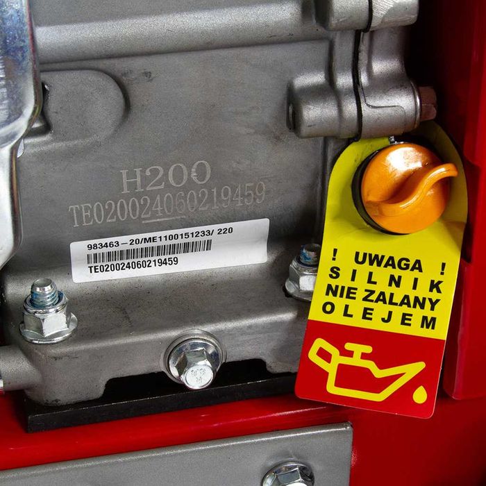 Glebogryzarka spalinowa z napędem LONCIN 6,5 KM  H-200 dzik