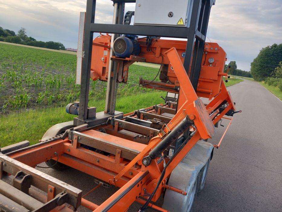 Tartak mobilny trak przewoźny usługi