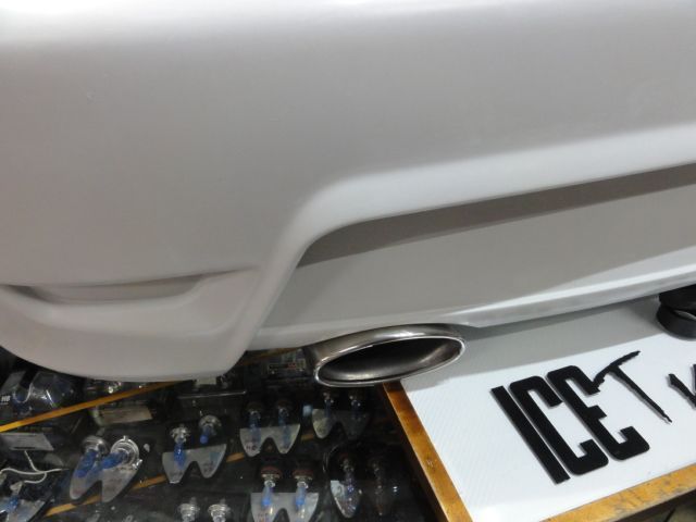 Para-choques traseiro Seat ibiza 6L Cupra em fibra com ou SEM ponteira tipo Cupra 100% inox