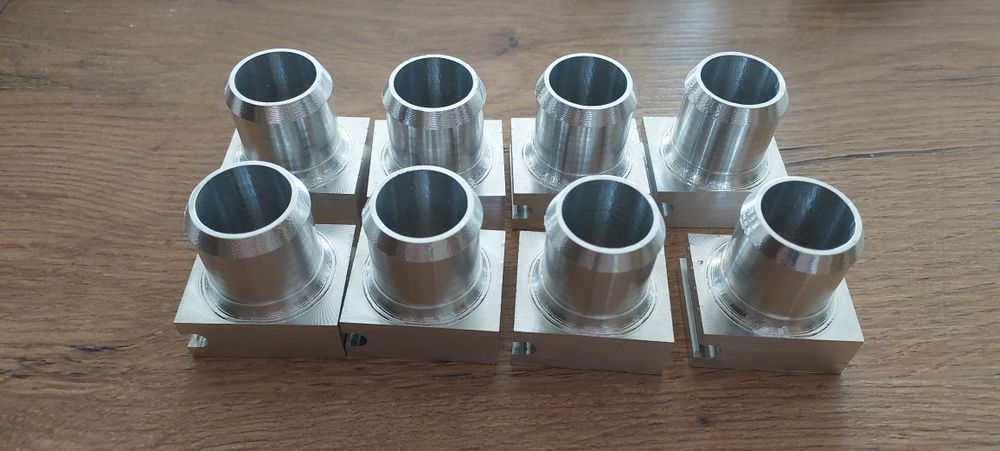 Króciec aluminiowy do siewnika poplonów Landstal