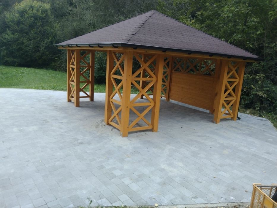 Wiata samochodowa altanka