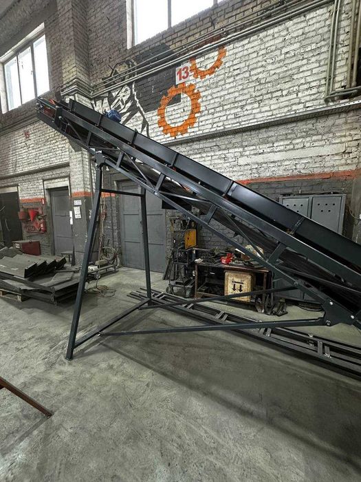 Ленточный конвейер, стрічковий конвеєр, транспортер, погрузчик