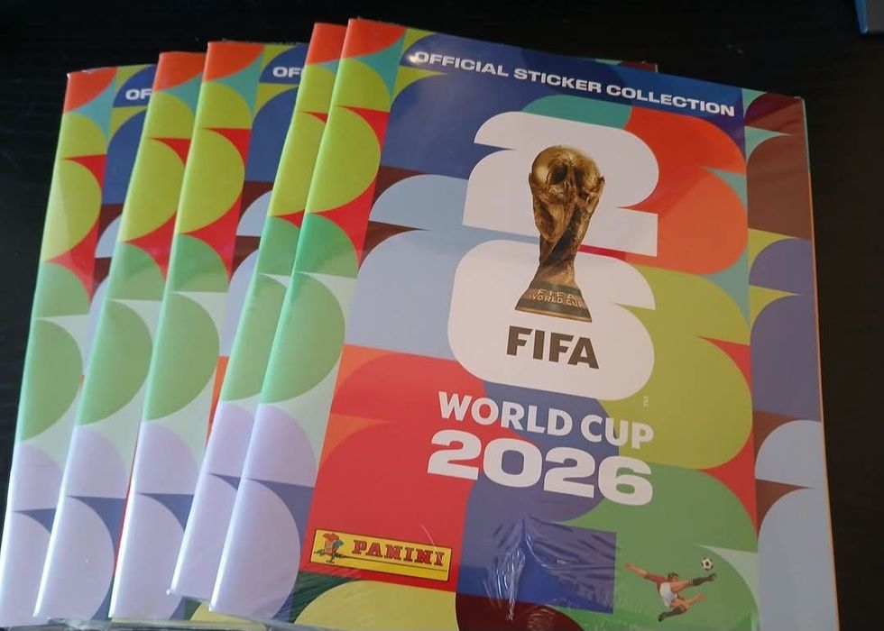 Panini Saquetas e caixas Mundial 2026.