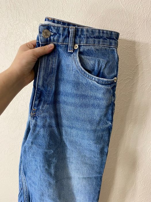 джинси кльош зара 38 розмір zara клеш висока посадка