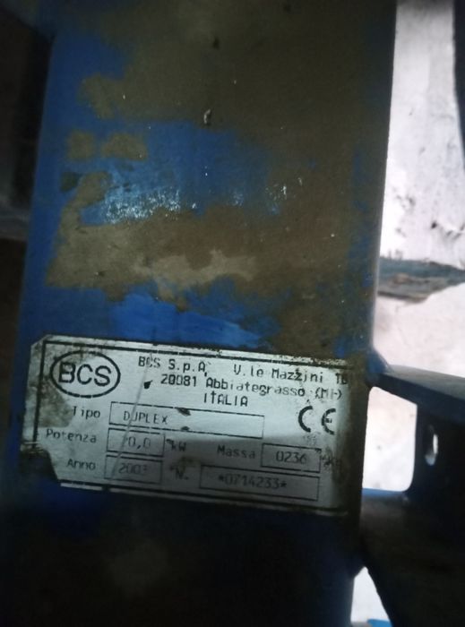 Gadanheira bcs 180 corte