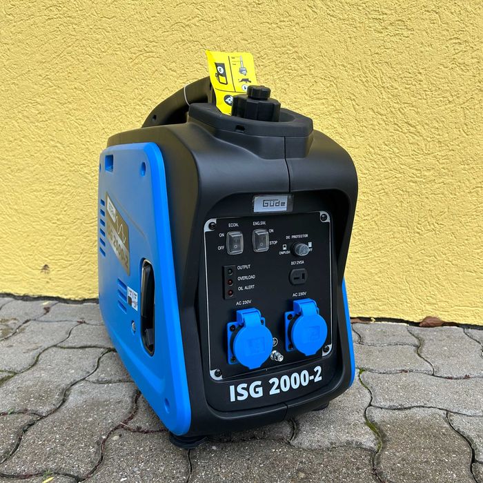 Инверторный генератор 2кВт для квартиры Gude isg 2000-2, новый