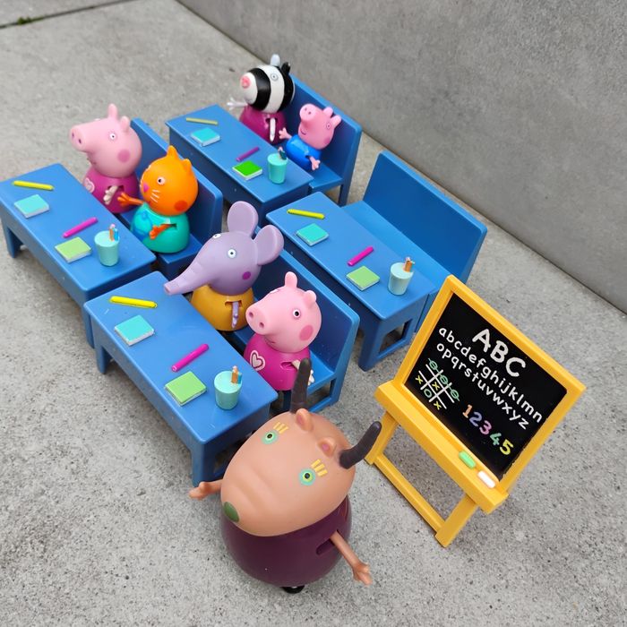 Świnka Peppa klasa figurki