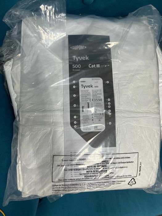 Kurtka zabezpieczająca przed chemikaliami TYVEK PP33