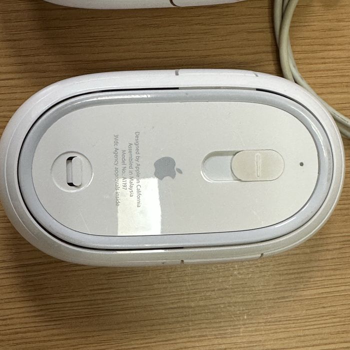 Apple mouse rato vintage